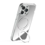 RAPTIC Air Stand Mirror MagSafe for iPhone16 Pro (Clear Mirror)