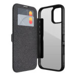 RAPTIC Urban Folio for iPhone16 (Black)