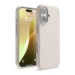 elago SILICONE CASE for iPhone16 (Stone)