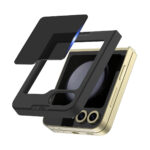 araree Core Privacy for Galaxy Z Flip6 (CLEAR BLACK)