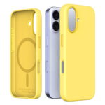 araree Typoskin M for iPhone16 (YELLOW)