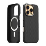 araree Pellis for iPhone16 Pro (CARBON)