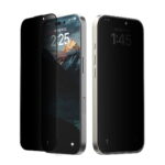 araree Core Privacy for iPhone16 Pro (CLEAR BLACK)